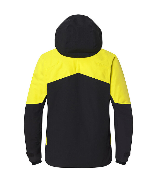 Descente Veste de ski Angular Line - Homme - Jaune Noir