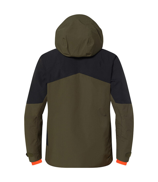 Descente Angular Line Skijacke - Herren - Schwarz Actus Grün