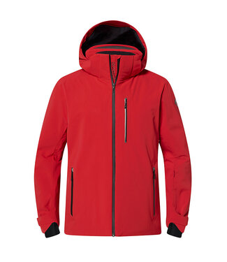Descente Caden ski-jas - Heren - Elektrisch rood