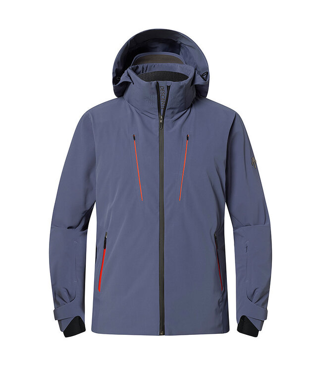 Descente Abnehmbare Daunen-Skijacke – Herren – Grobgrau