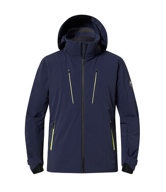 Descente Chaqueta de esquí de plumas desmontable para hombre - Azul oscuro