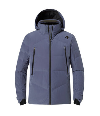 Descente Doudoune de ski hybride en duvet lisse - Homme - Gris anthracite
