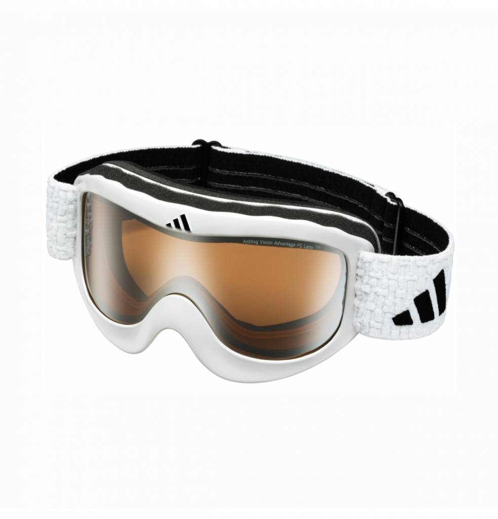 Adidas Pinner Skibril Glanzend Wit Lst Bright adidas kopen in de aanbieding