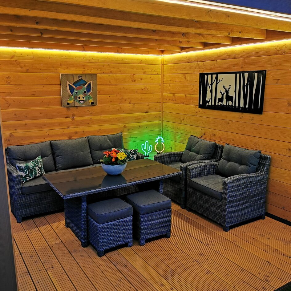 LED strip lichtslang buiten – Warm wit