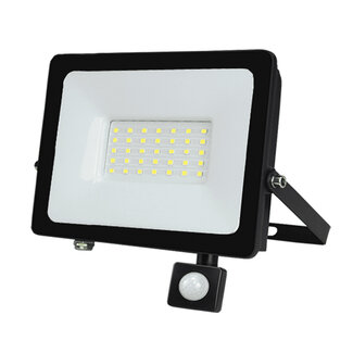 LED breedstraler met sensor, 120° IP65 Klasse 2 - 4500K