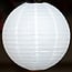 Witte nylon lampion voor buiten