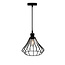 Hanglamp Kiki incl. lamp 4,5W tot 12W, helder glas, 2700K, Ø60 en Ø70