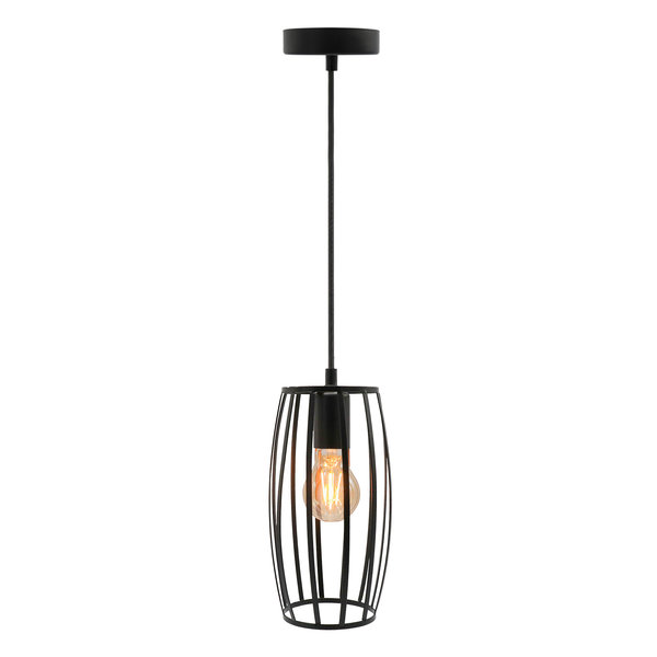 Hanglamp Maya incl. lamp 2,5W tot 10W, amber glas, 2000K, Ø60