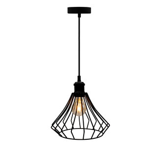 Hanglamp Kiki incl. lamp 2,5W tot 10W, amber glas, 2000K, Ø60