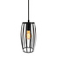 Hanglamp Maya incl. 5W spiraal lamp, amber glas, 1800K, Ø60