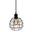 Hanglamp Hugo incl. 5W spiraal lamp, amber glas, 1800K, Ø60