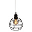 Hanglamp Hugo incl. 5W spiraal lamp, amber glas, 1800K, Ø60