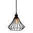 Hanglamp Kiki incl. 5W spiraal lamp, amber glas, 1800K, Ø60