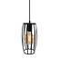 Hanglamp Maya incl. 5W spiraal lamp, amber glas, 1800K, Ø95