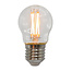 2,5W & 4,5W filament lamp, 2200-2700K, helder glas Ø45, dim-to-warm