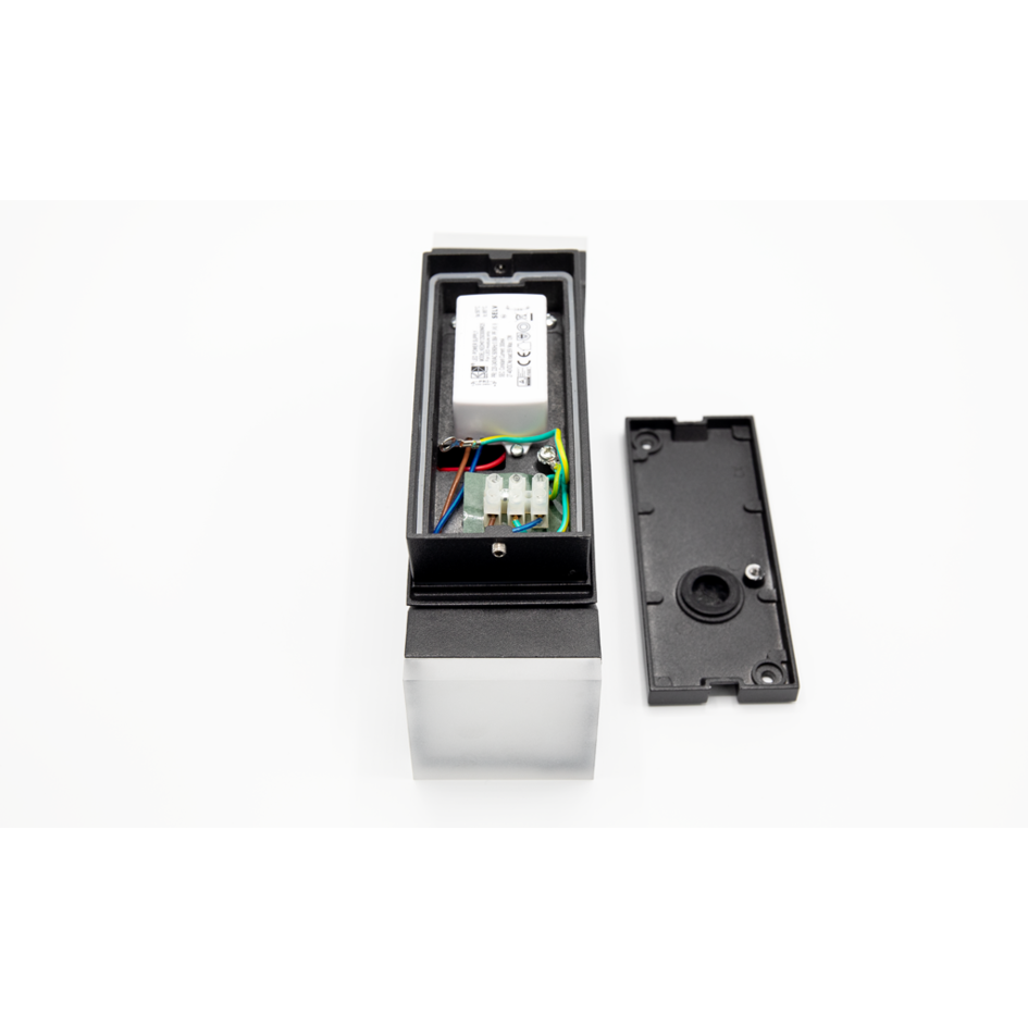 Verstelbare wandlamp Michael 2-lichts - zwart