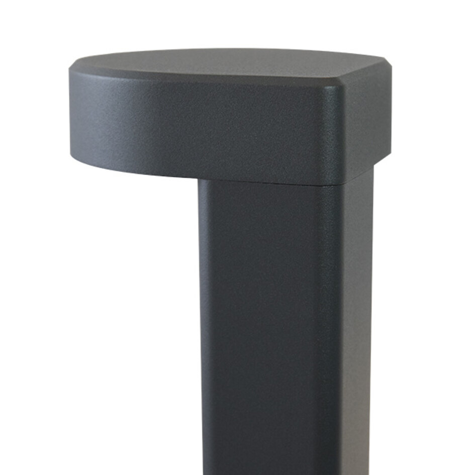 Industriële buiten vloerlamp Ferris - antraciet