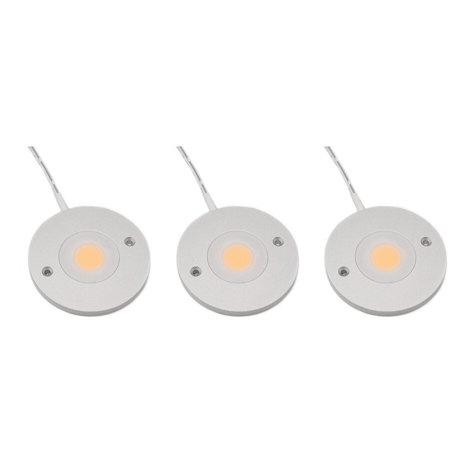 LED kastverlichting Kaya complete set van 3 spots