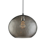 Design hanglamp met smoke glas – Palermo