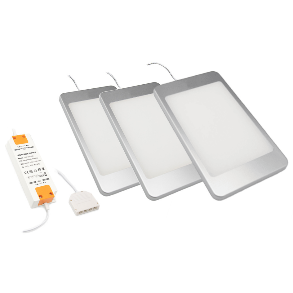 LED kastverlichting Apollo complete set van 3 lampen
