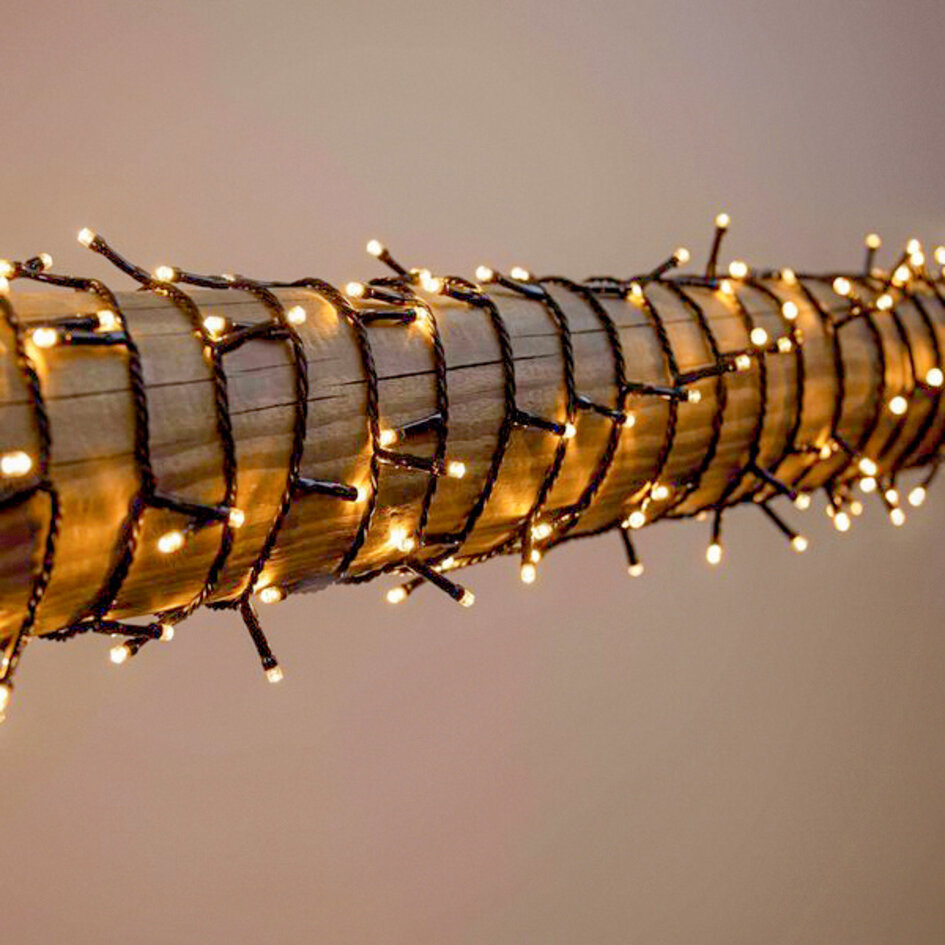 Kerstverlichting | 15 meter met 300 lampjes | Extra warm wit | PVC