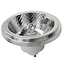 AR111 dim-to-warm GU10 LED lamp 12W, 3000-2000K, 24°