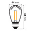 Warm witte LED lampen met dubbele filament