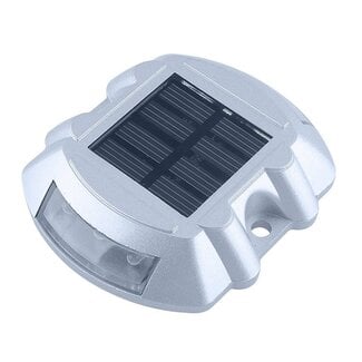 Solar grondspot zilver Parker - Set van 2