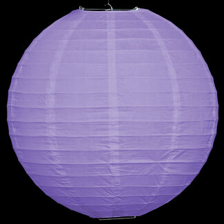 Paarse nylon lampion voor buiten