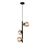 Design zwarte hanglamp 3-lichts - Lori