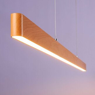 Minimalistische hanglamp incl. geïntegreerde LEDs 3-staps dimbaar - Ami
