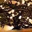 Koppelbare kerstverlichting | warm wit met twinkel | vanaf 10 meter met 100 LEDs | rubber