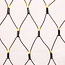 Koppelbare netverlichting | vanaf 2 m² | 200 LEDs | Extra warm wit met twinkel | rubber