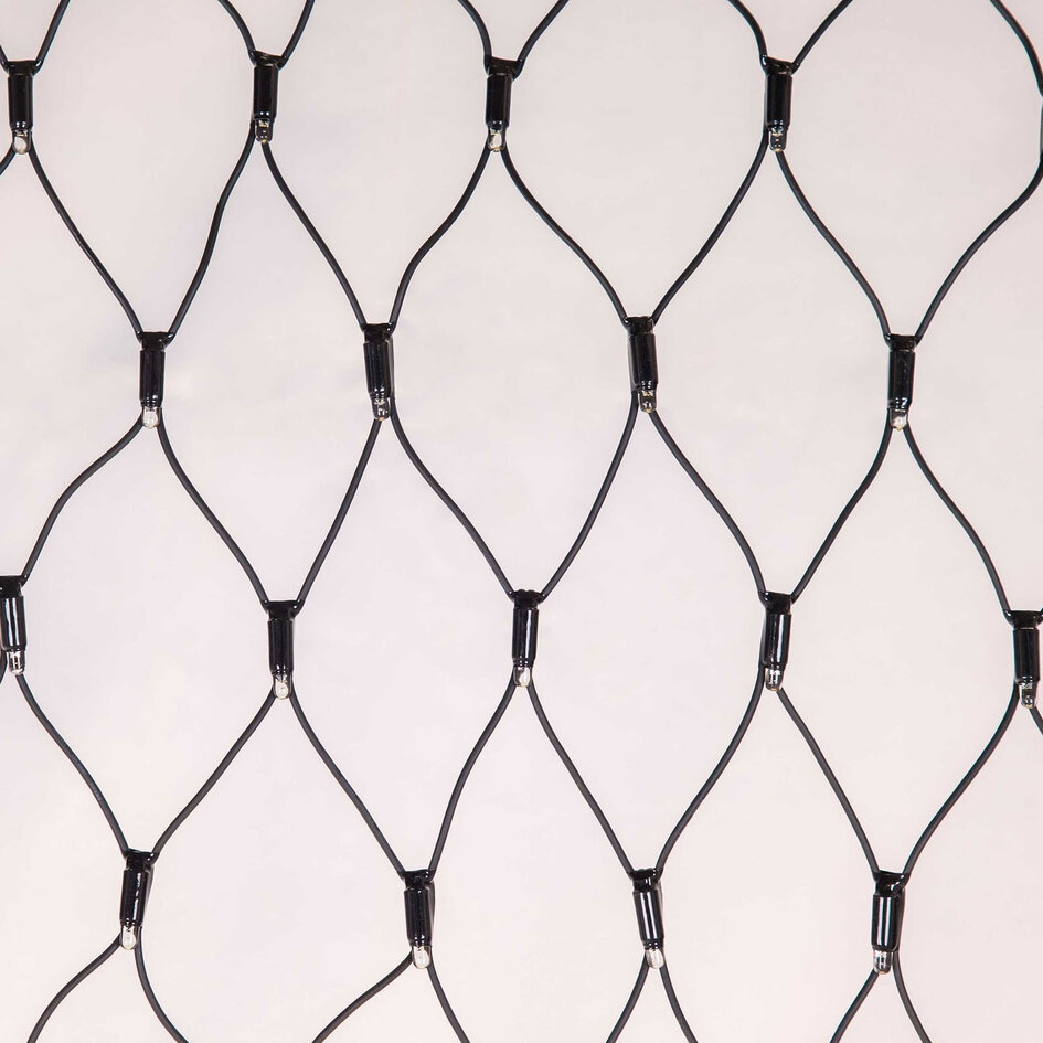 Koppelbare netverlichting | vanaf 2 m² | 200 LEDs | Extra warm wit | rubber