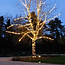 Koppelbare kerstverlichting | warm wit met twinkel | vanaf 10 meter met 100 LEDs | rubber