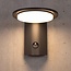 Donkergrijze moderne wandlamp - Mayson