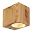 Elegante wandlamp voor buiten in houtlook - Giulia