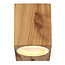 Elegante wandlamp voor buiten in houtlook - Giulia