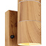 Elegante 2-lichts buitenlamp met sensor - Martina