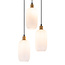 Hanglamp met melkwit glas - Laura