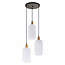 Hanglamp met melkwit glas - Laura