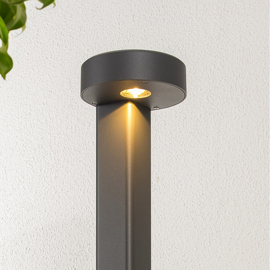 Industriële buiten vloerlamp Ferris - antraciet