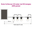 Solar lichtsnoer 35 meter met 70 of 80 lampjes en 20W zonnepaneel
