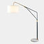 Design staande lamp met marmer en gouden details - Monica