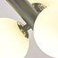 Hanglamp Lennard met melkwitte bollen, 4-lichts
