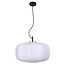 Hanglamp met wit glas - Kozma