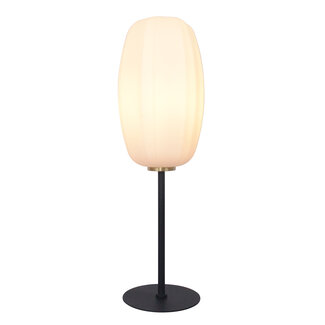 Tafellamp met wit glas - Kalisto