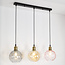 Hanglamp Lotte met drie kleuren glas