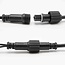 Koppelbare netverlichting | vanaf 2 m² | 200 LEDs | Extra warm wit met twinkel | rubber