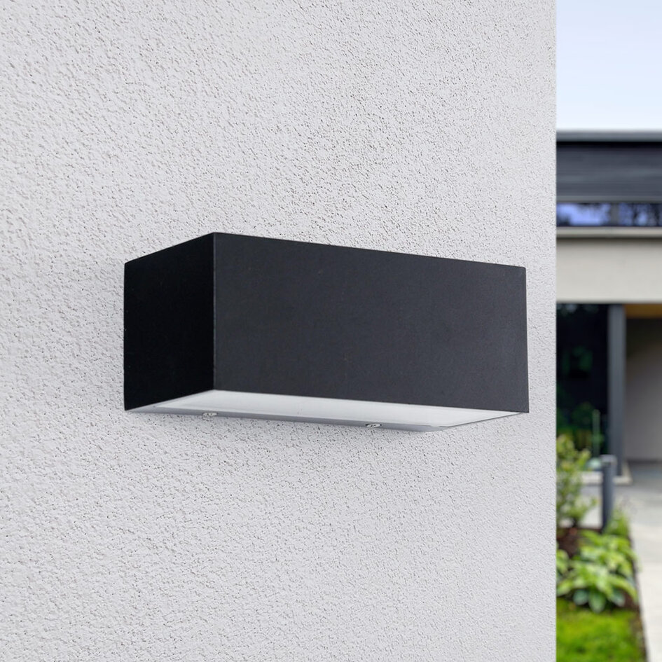 Buitenwandlamp Kai - zwart